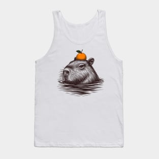 Capybara Onsen Hot Spring Tank Top